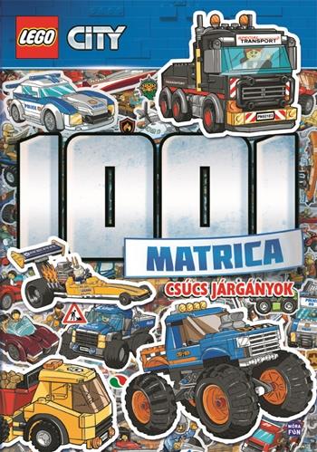 LEGO  City 1001 Matrica - Csúcs járgányok