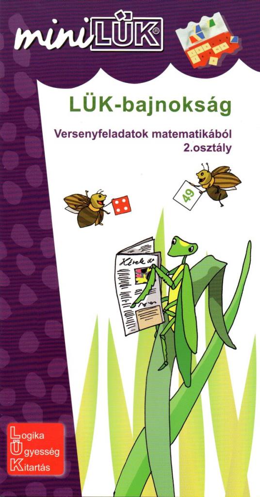 miniLÜK - I. LÜK bajnokság LDI501 - Versenyfeladatok matematikából 2.oszt - Mini LÜK