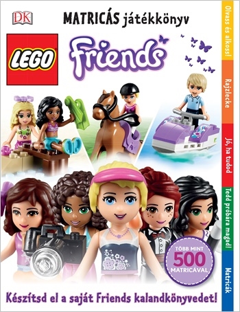 LEGO  Friends Matricás játékkönyv