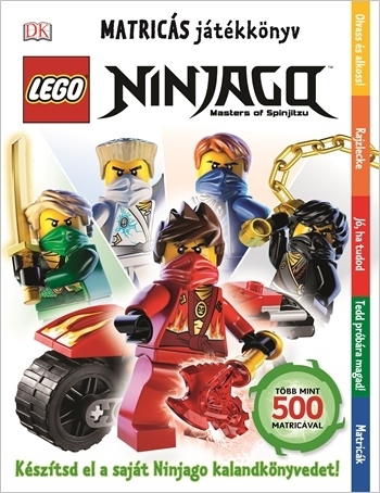 LEGO Ninjago – Matricás játékkönyv