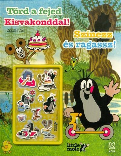 Törd a fejed Kisvakonddal! Színezz és ragassz!