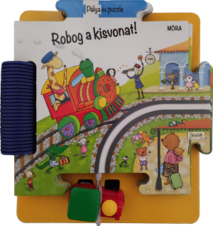 Puzzle és pálya - Robogj, kisvonat!