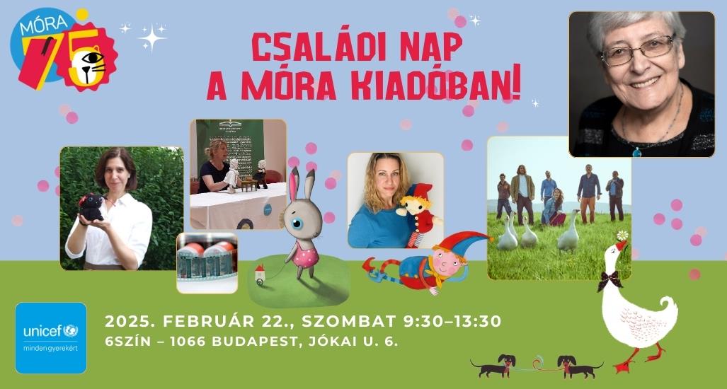 Családi nap a Móra Kiadóban!