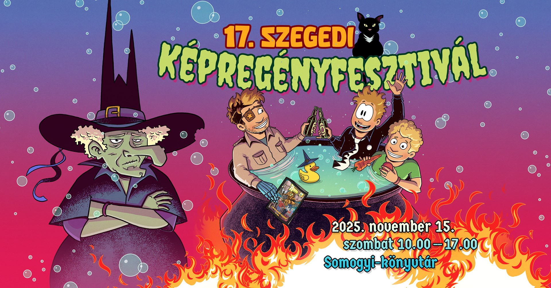 Téged is vár a Szegedi Képregényfesztivál 2025. november 15-én!