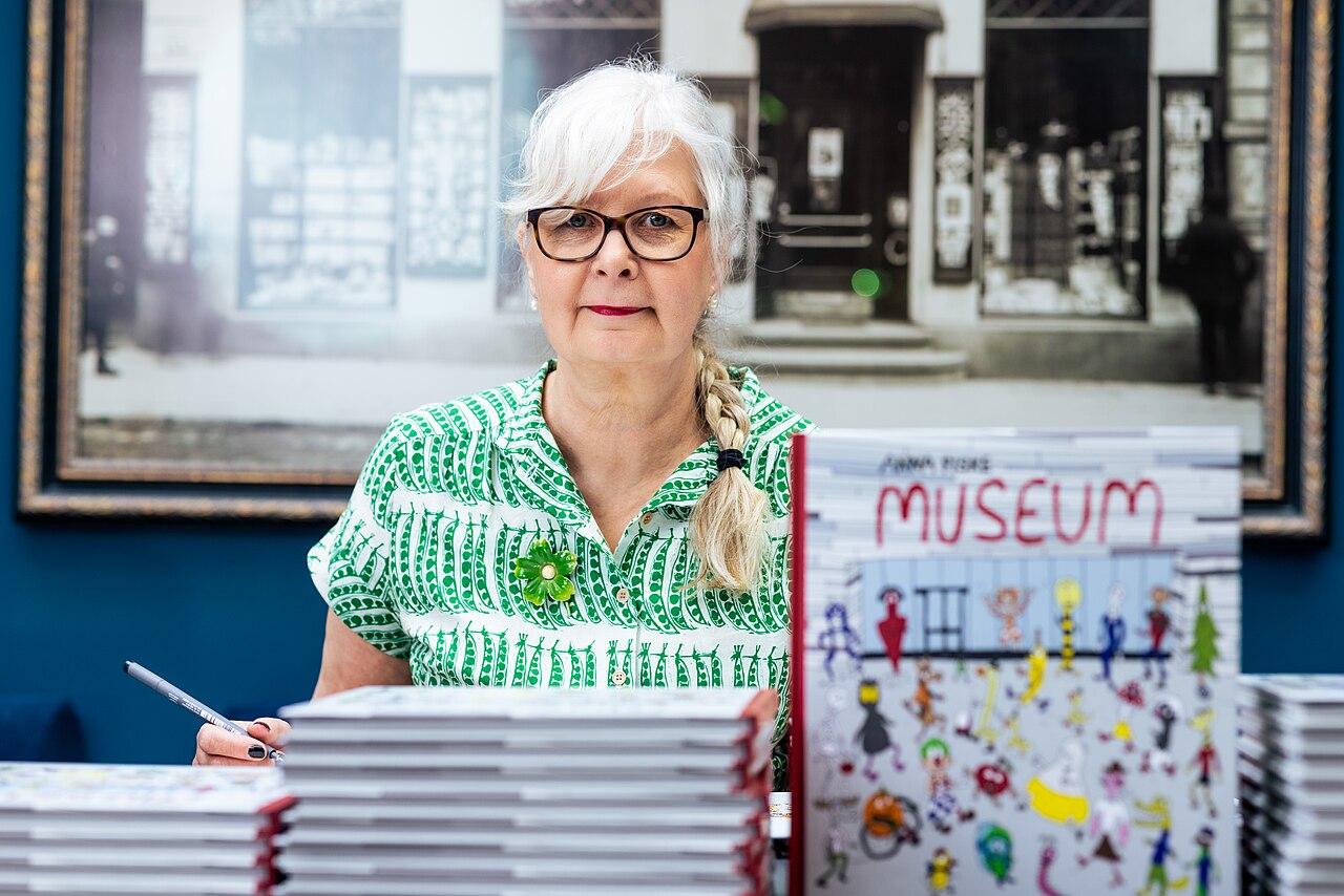 Brage-díjat nyert Anna Fiske illusztrátor, a testtudatos ismeretterjesztő könyvek szerzője