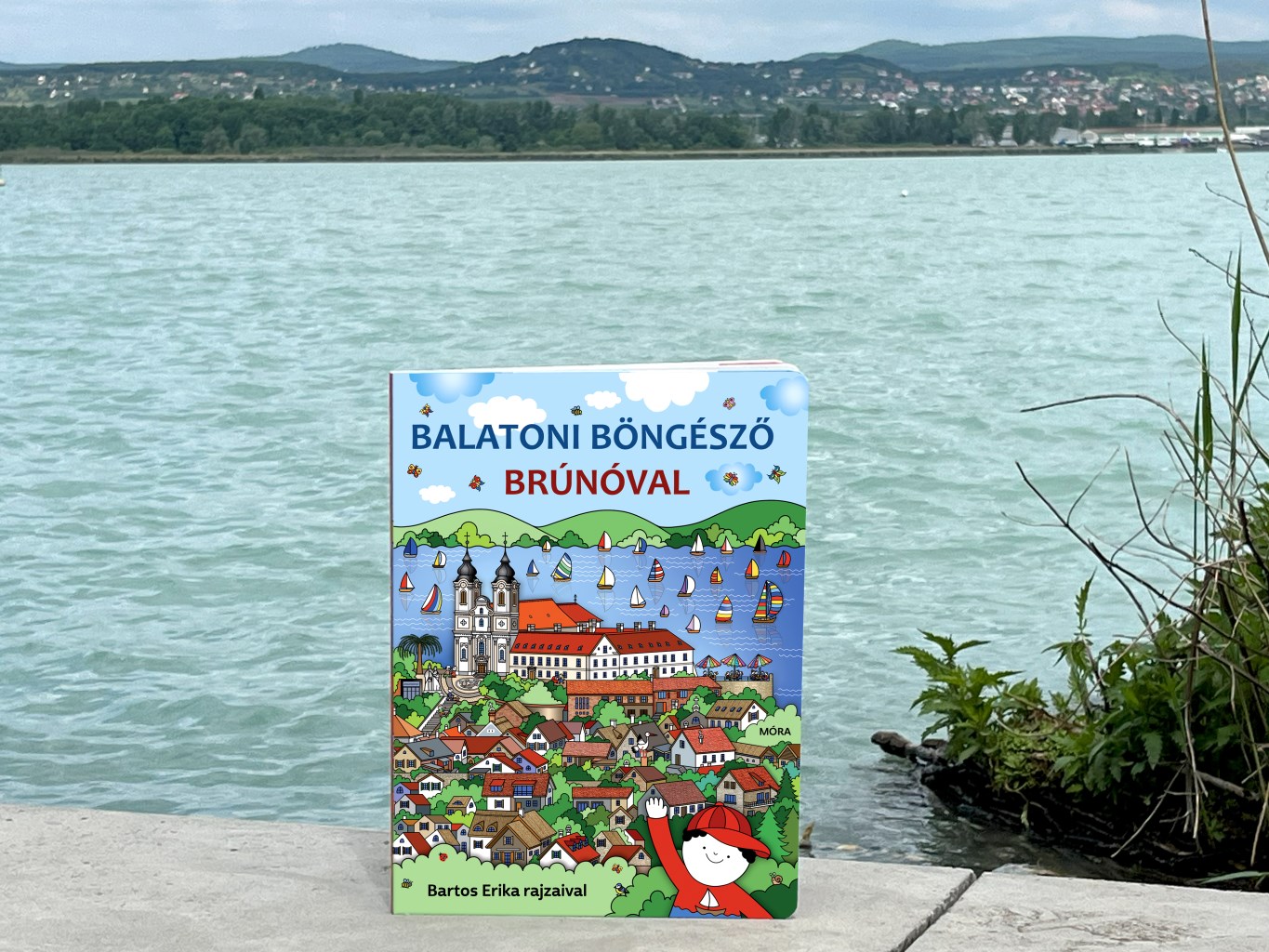 Bartos Erika mesél arról, hogy hogyan születtek a Brúnó balatoni kalandjait bemutató könyvek