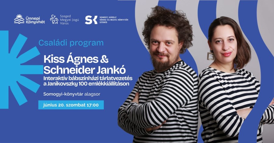 Bertalan és Barnabás, egykutya! Nem, mert kettő! – Interaktív bábszínházi tárlatvezetés a Janikovszky 100 emlékkiállításon