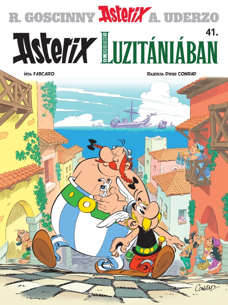 FABCARO: Asterix 41. – Asterix Luzitániában