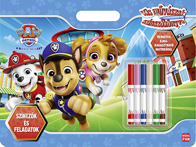 Mancs Őrjárat – Kis művészek színezőkönyve