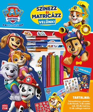 Mancs Őrjárat – Színezz és matricázz velünk!