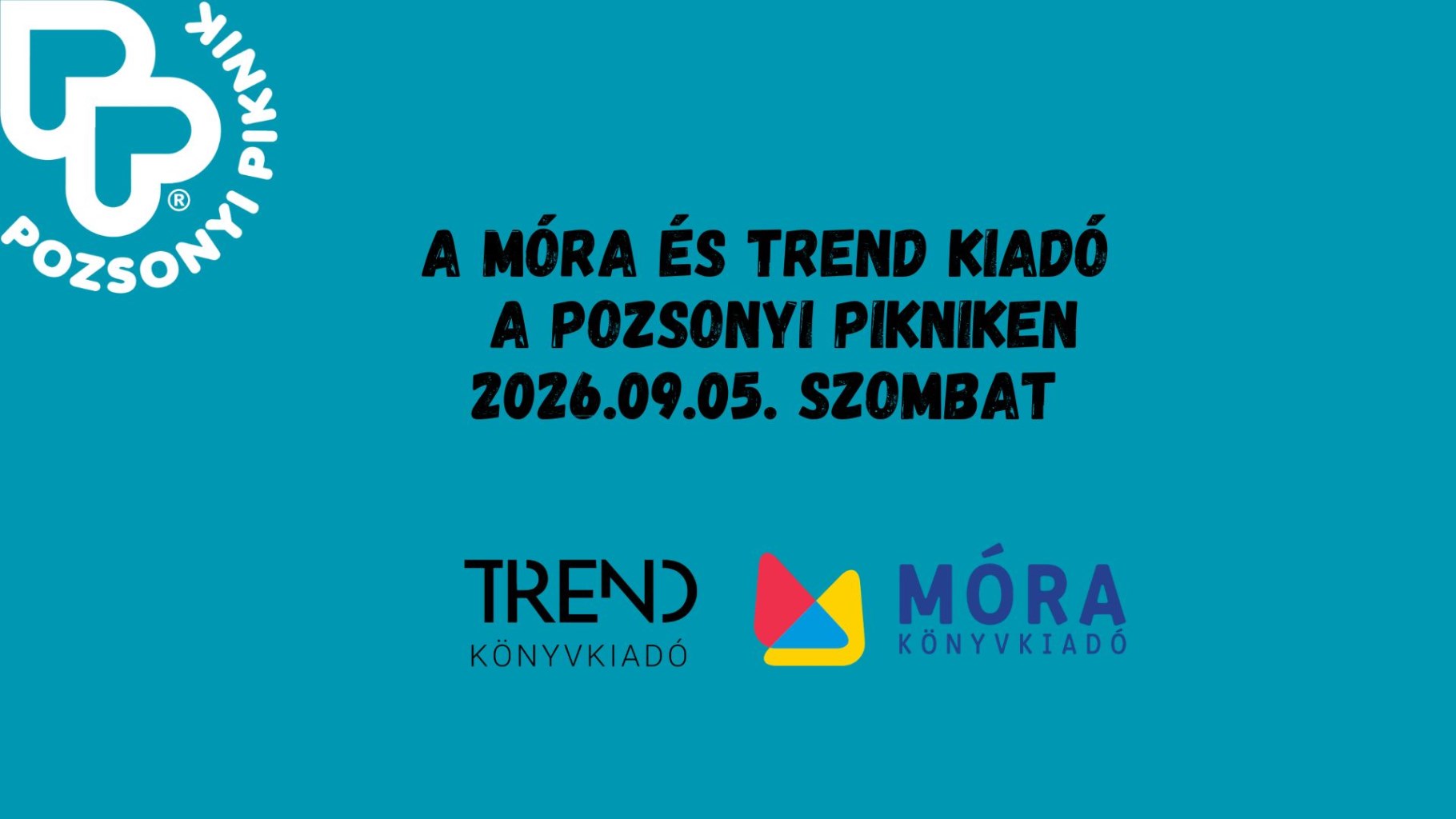 A Móra Kiadói Csoport a Pozsonyi Pikniken 2026
