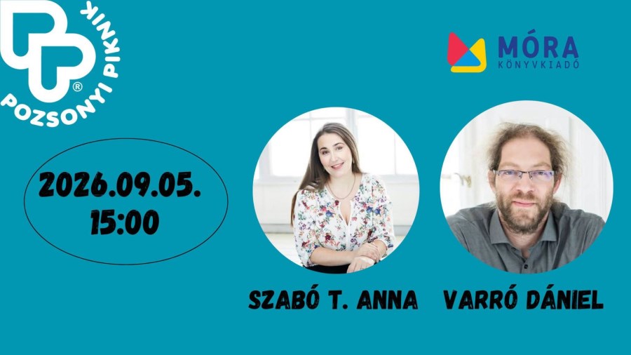 Szabó T. Anna és Varró Dániel dedikál a Pozsonyi Pikniken