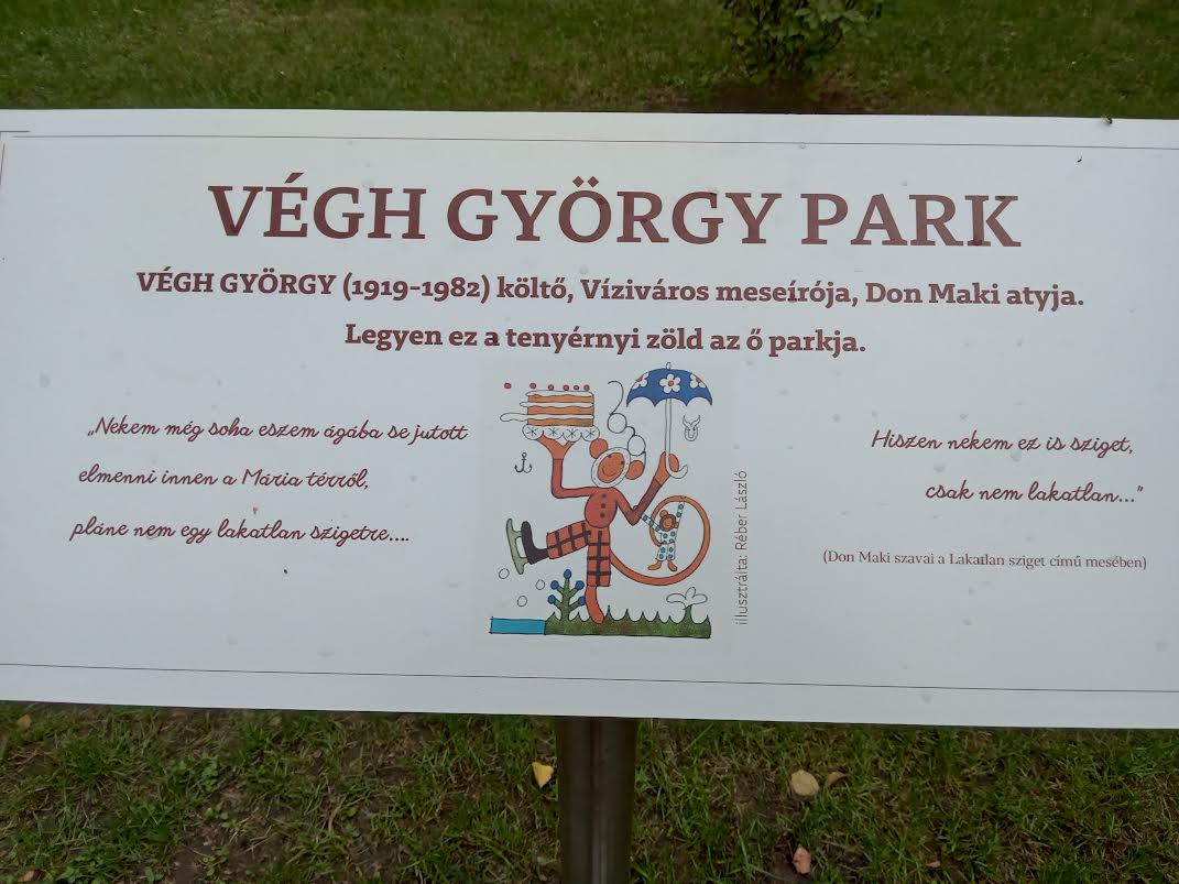 Parkot neveztek el Végh Györgyről